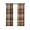 Dark Brown, Burnt Orange, Charcoal, Camel, variant on Orange Blue Plaid Blackout Curtains 39 Inches Length, Farmhouse Checkered Buffalo Fall Window Treatment Thermal Insulated Drapes for Bedroom Living Room 2 Panels 55x39 Inches