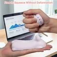 thumbnail image 3 of SHARE SUNSHINE Small Wrist Rest Mouse Pad Mini Cute Rabbit Shape Ergonomic Wrist Support Pillow Rest Cushion Mat for Laptop PC Computer, 3 of 6