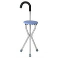 thumbnail image 2 of Foldable Cane Holder,Foldable Cane Holder Thickened Travel Seating Cane Stool Walking Stick Seating Seamless Integration, 2 of 5