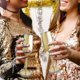 thumbnail image 5 of 2 Sets Of Stainless Steel Champagne Flute Glasses, 200ml Gold, 5 of 5