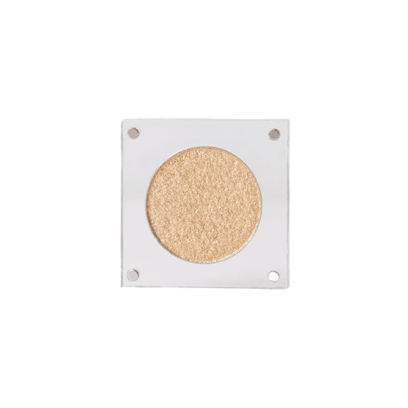 Beauty Creations - Riding Solo Vol. 2 Single Pressed Eyeshadow, Bling Bling, Muted Gold Shimmer, Cream-to-Powder, Cruelty-Free