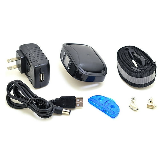 Pefilos GPS Wireless Pet Fence Pet Containment System, Waterproof Receiver with Dog Fence Waterproof Training Collars, Black