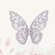 thumbnail image 1 of unbranded Anillo De Con Circonita Y De Alas Para Elegancia Y Estilo, 1 of 8