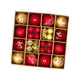 thumbnail image 5 of 44 bolas navideñas para decorar el árbol de Navidad, adornos colgantes para Navidad. Oro Rojo, 5 of 9