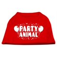 thumbnail image 1 of Party Animal Screen Print Shirt Red Xs (8), 1 of 1