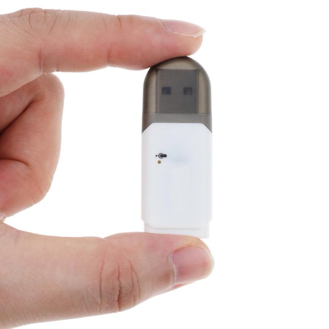 5 uds compatible con Bluetooth 5,0 Mini adaptador USB receptor de Audio estéreo