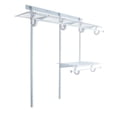 thumbnail image 1 of Closet Ropero Armable Armario 2 A 4ft Ajustable Reforzado blanco Big Room HJCWWB010000, 1 of 8