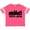 Football Pink and White, variant on Inktastic Tokyo Japan City Skyline with Grunge Boys or Girls Toddler T-Shirt