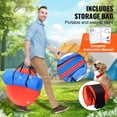 thumbnail image 5 of VEVOR Dog Agility Training Equipment, 5 PCS Set Upgrade with Adjustable High Hurdles,6 Weave Poles,Extended Tunnel,Jump Ring,Pause Box,Whistle,Foldable Bowl,Puppy Obstacle Course Kit, 5 of 9