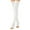 White, variant on Mgmyaa Women's Knitted Leg Warmers - Over the Knee Extra Long Winter Thick Thigh High Footless Sock