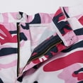 thumbnail image 6 of Pink Sweatpants Women Camo Pants Cargo Trousers Camouflage Pants Elastic Waist Casual Multi Outdoor Jogger Pants with Pocket, 6 of 6