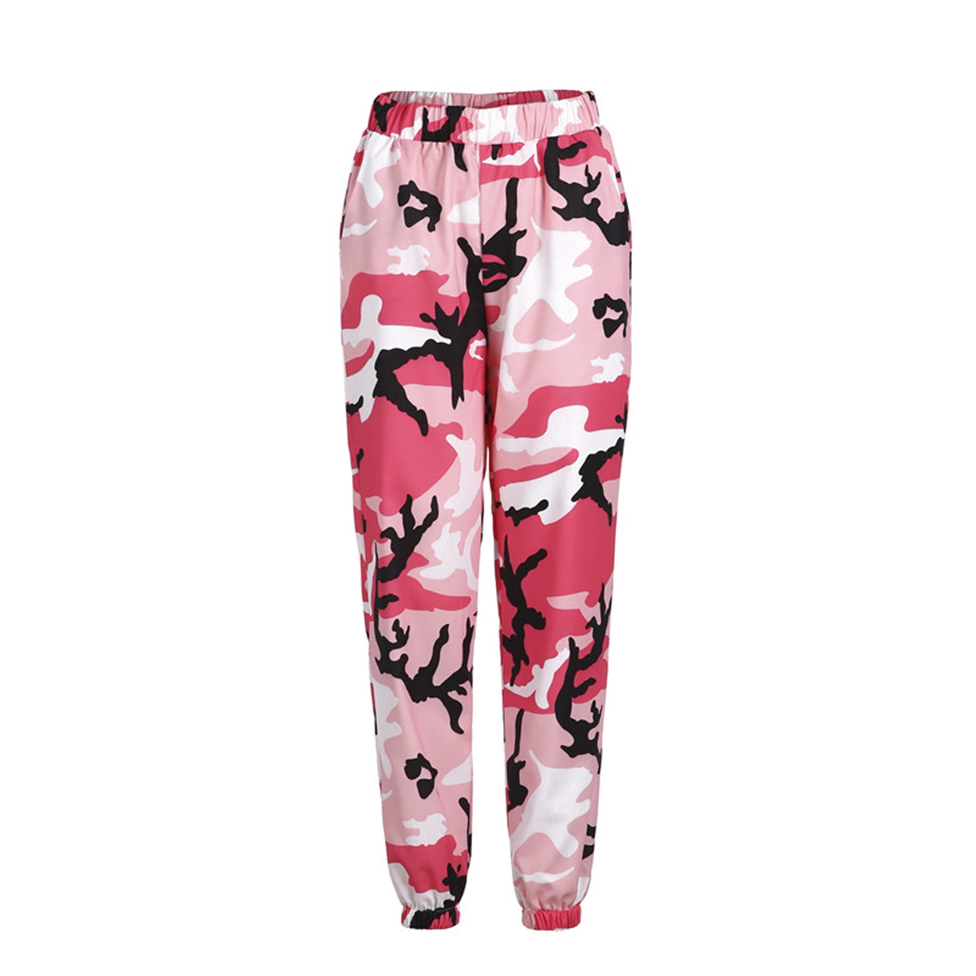 Love Moda Women's Side Stripe Camo 