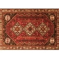 thumbnail image 1 of Ahgly Company Indoor Rectangle Persian Orange Traditional Area Rugs, 8' x 10', 1 of 1
