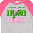 thumbnail image 4 of Inktastic Loves an Irish Girl Girls Toddler T-Shirt, 4 of 5