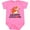 Raspberry, variant on Inktastic Grammy Loves Me Woodland Fox Girls Baby Bodysuit