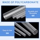 thumbnail image 4 of Uxcell Paquete de 10 Tubos Rígidos de Plástico Transparente 5mm ID x 6mm OD, Tubos Redondos de Policarbonato para Tubo de Agua de Acuario, 4 of 7