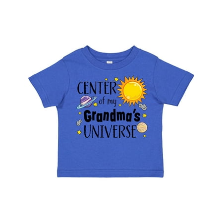 

Inktastic Center of My Grandma s Universe Gift Toddler Boy or Toddler Girl T-Shirt