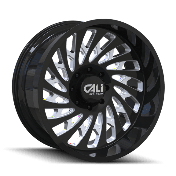 Cali Off-Road Switchback-9108 20X12 5X127 -51Et 78.1Cb Gloss Black/Milled