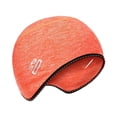 thumbnail image 2 of Gorro de ciclismo Skull Caps Absorbe la humedad a prueba Forro térmico Unisex Headwear para motocicleta, snowboard, bicicleta, esquí, clima Naranja Macarena Sombrero para correr, 2 of 6