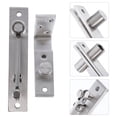 thumbnail image 3 of 1 Set Stainless Steel 360 Degree Rotation Hidden Door Pivot Hinge for Wood Doors, 3 of 9