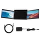 thumbnail image 1 of Monitor externo de 13,3 pulgadas Monitor ultra delgado de pantalla dual para computadora portátil con Windows PC FLhrweasw El nuevo, 1 of 9