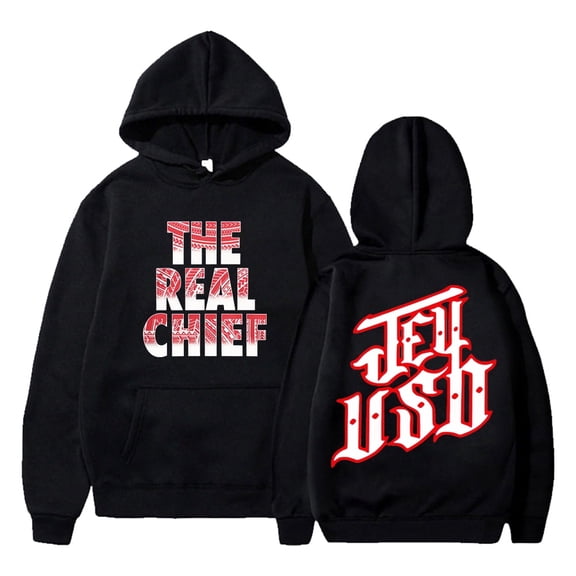 Jey Uso The Real Chief Hoodies Women Men Long Sleeve Casual Sweatshirt Fashion Clothes