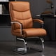 thumbnail image 3 of Luxury Comfort Swivel Nordic Computer Chair Floor Lazy Ergonomics Computer Chair Bedroom Mobile Multifunctional Furniture My Lux Decor Round, 3 of 14