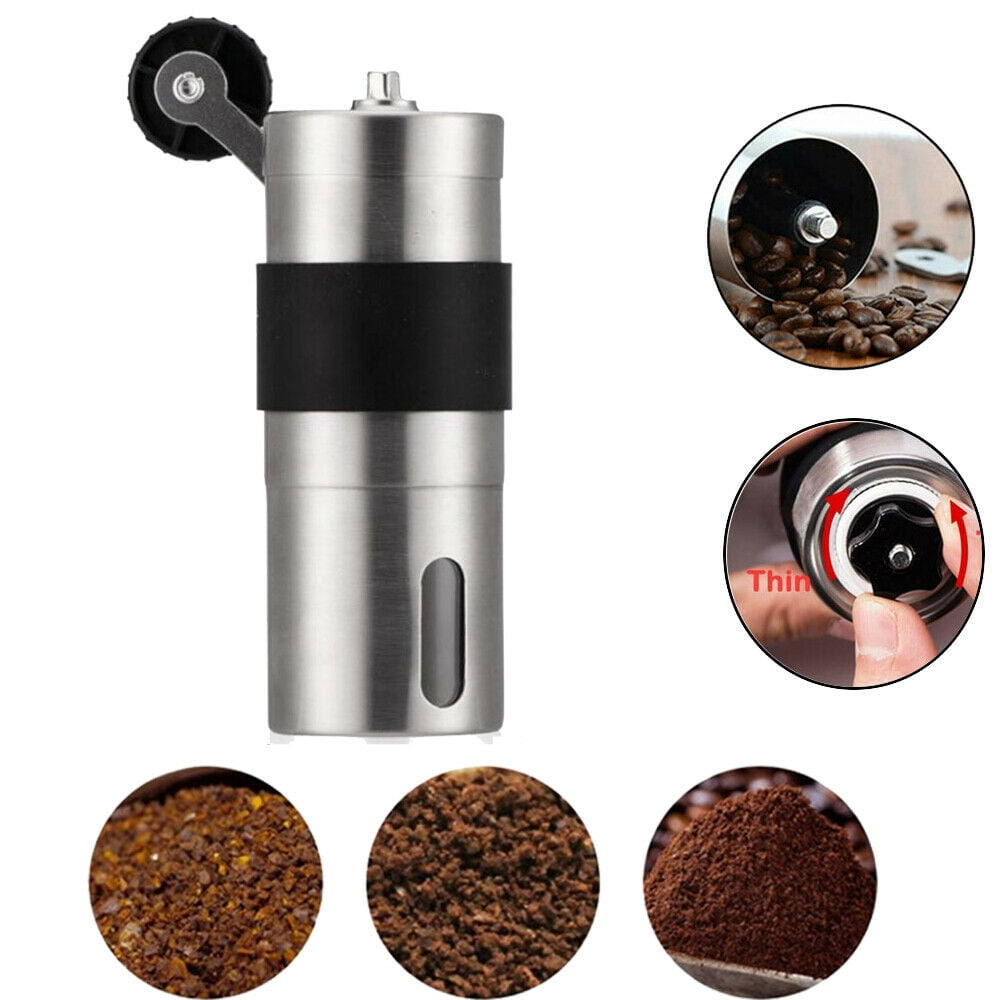 Manual Coffee Bean Grinder Kitchen Ceramic Burr Mini Hand Mills
