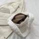 thumbnail image 2 of Bolso Mujer Abajo Tote Casual Puffer Hombro Axila Citas Diarias Blanco, 2 of 9