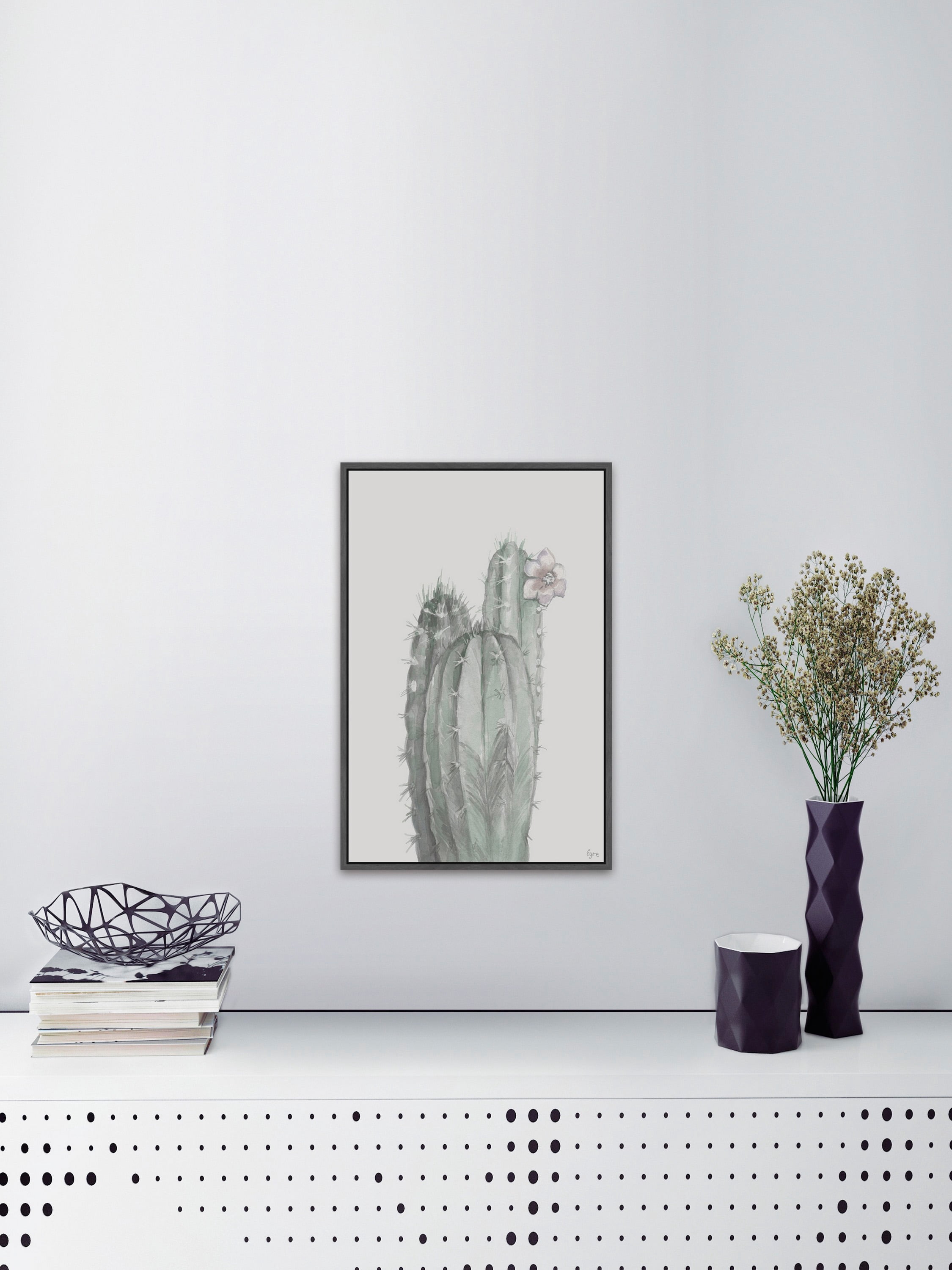 The Trio Floater Framed Painting Print on Canvas