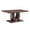 Walnut, variant on Hassch Farmhouse Rectangle Coffee Table, 47" Wood Grain MDF Top with Silver Trim, Modern Sturdy Living Room Center Table, Easy Assembly