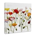 thumbnail image 3 of Stupell Industries Modern Poppies Abstraction Floral Painting Wrapped Canvas Canvas Art Print Wall Art, 17 x 17, 3 of 7