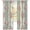 Pink Green, variant on Sage Green Wooden Sheer Curtains 63 Inches Long, Farmhouse Pink Florals Distressed Light Filtering Window Curtains for Living Room, Rod Pocket Voile Sheer Curtain Drapes, 52"W x 63"L, 2 Panels