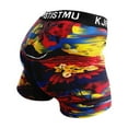 thumbnail image 6 of 16-piece men's boxer briefs set, KJFISTMU surprise set, various styles, fast fashion trendy prints and street graffiti designs, soft and comfortable, breathable and quick-drying, suitable for casual, 6 of 9
