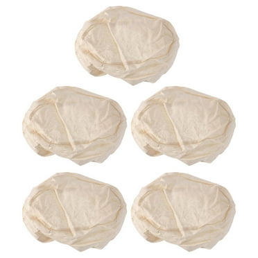 5 Pcs Bread Proofing Basket Set Pastry Making Tools Hamper Baking Supplies Sourdough Bowl Covers Nonstick Fabric