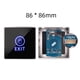 thumbnail image 5 of Interruptor de sensor infrarrojo de puerta sin contacto NO NC COM para sistemas de control de acceso Puerta 12V 86x86mm, 5 of 5