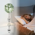 thumbnail image 4 of Battery Operated Analog Wall Clocks Non-Ticking Silent Modern Clock Decorative for Home,Office-Large Bamboo Forest With ​Leaves(16inch), 4 of 4