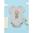 thumbnail image 3 of Girl With Hands In Pockets Bodysuit Infant -Image by Shutterstock,  6 Months, 3 of 4