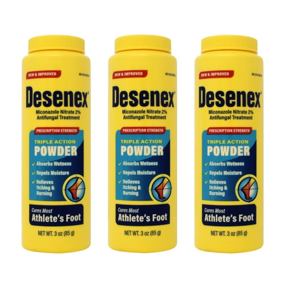 Desenex Antifungal Powder Miconazole 2% 3oz ( 3 PACK )