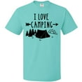 thumbnail image 3 of Inktastic I Love Camping- Tent and Trees T-Shirt, 3 of 5