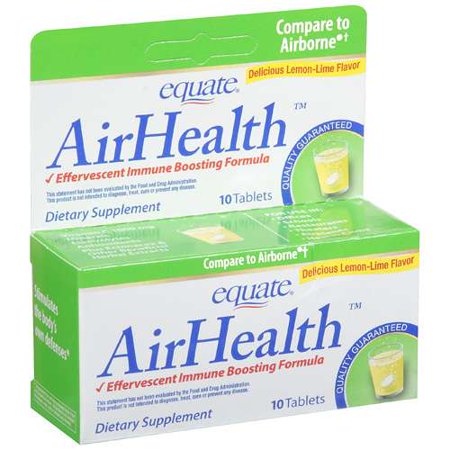 Airhealth: Delicious Lemon-Lime Flavor Dietary Supplement, 10 ct