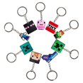 thumbnail image 1 of 10-piece Minecraft key ring pendant school bag pendant, 1 of 5