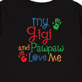 thumbnail image 4 of Inktastic My Gigi and Pawpaw Love Me Boys or Girls Long Sleeve Toddler T-Shirt, 4 of 5