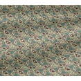 thumbnail image 5 of oneOone Viscose Jersey Light Yellow Fabric Leaves & Floral Artistic Sewing Material Print Fabric By The Yard 60 Inch Wide, 5 of 5