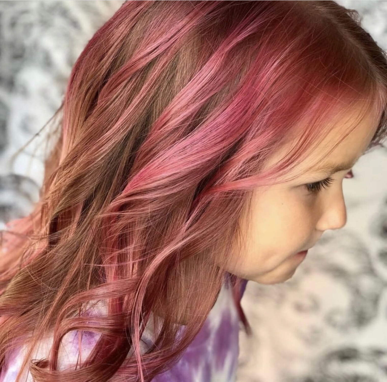 Piggy Paint Hot Pink Hair Color & Conditioner - 2-in-1 Kids Temporary Hair Color