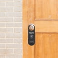 thumbnail image 4 of Greenadscape De Puerta En Cuero Negro Para Sala De Conferencias Uso Doble Lado Do Not Disturb, 4 of 7