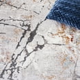 thumbnail image 6 of SAFAVIEH Meadow Moema Distressed Runner Rug, Light Grey/Black, 2' x 8', 6 of 7