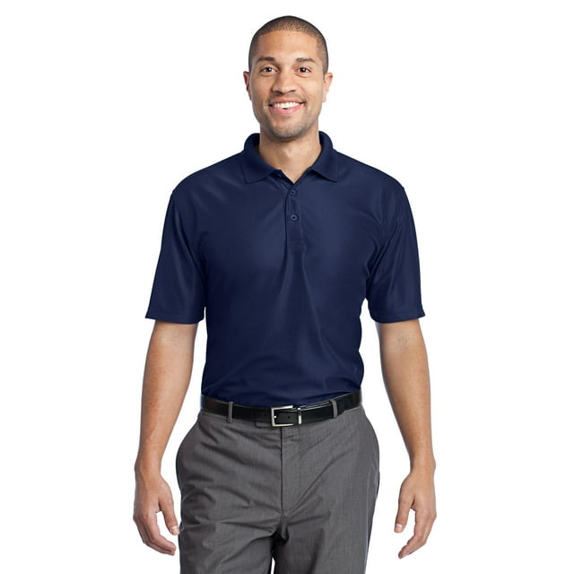Polo de Piqué Vertical Autoridad Portuaria Hombre Talla 3XL Color Azul Marino K512