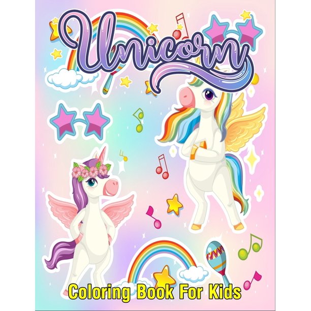 Download Robert Martinez Unicorn Coloring Book For Kids A Children S Coloring Book And Activity Pages For 4 8 Year Old Kids For Home Or Travel It Contains Puzzles And More Paperback