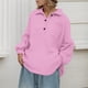 thumbnail image 2 of Camisa de manga larga con botones para mujer - Cuello clásico para otoño/invierno - Tejido suave, estilo informal/semi-formal, fácil cuidado, 2 of 5
